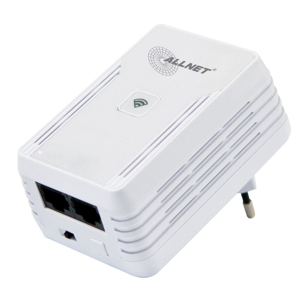 ALLNET Switzerland Powerline 500Mbit Bridge RJ45 300Mbit WiFi AP ALL1682511v2