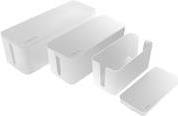 LogiLink Cable Box, 3 Sizes, White (KAB0078)