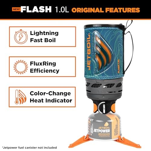 Jetboil Cooking Stove Flash-Ocean Topo