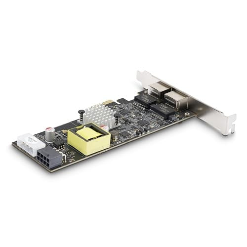 StarTech.com 2-Port 2.5Gbps PoE Network Card - Intel I225-V