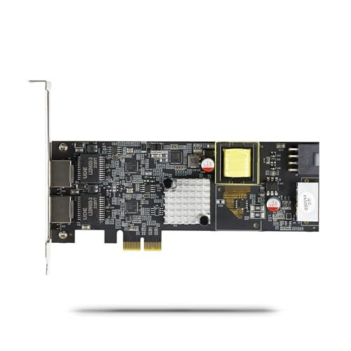 StarTech.com 2-Port 2.5Gbps PoE Network Card - Intel I225-V