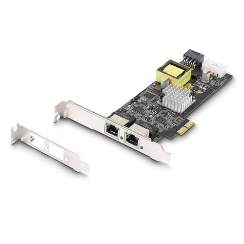 StarTech.com 2-Port 2.5Gbps PoE Network Card - Intel I225-V