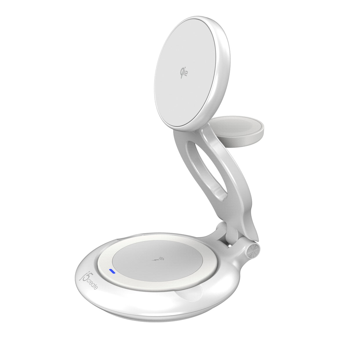 j5create QI2 3-in-1 Magnetic Foldable Wireless Charging Station (JUPW3415-N)