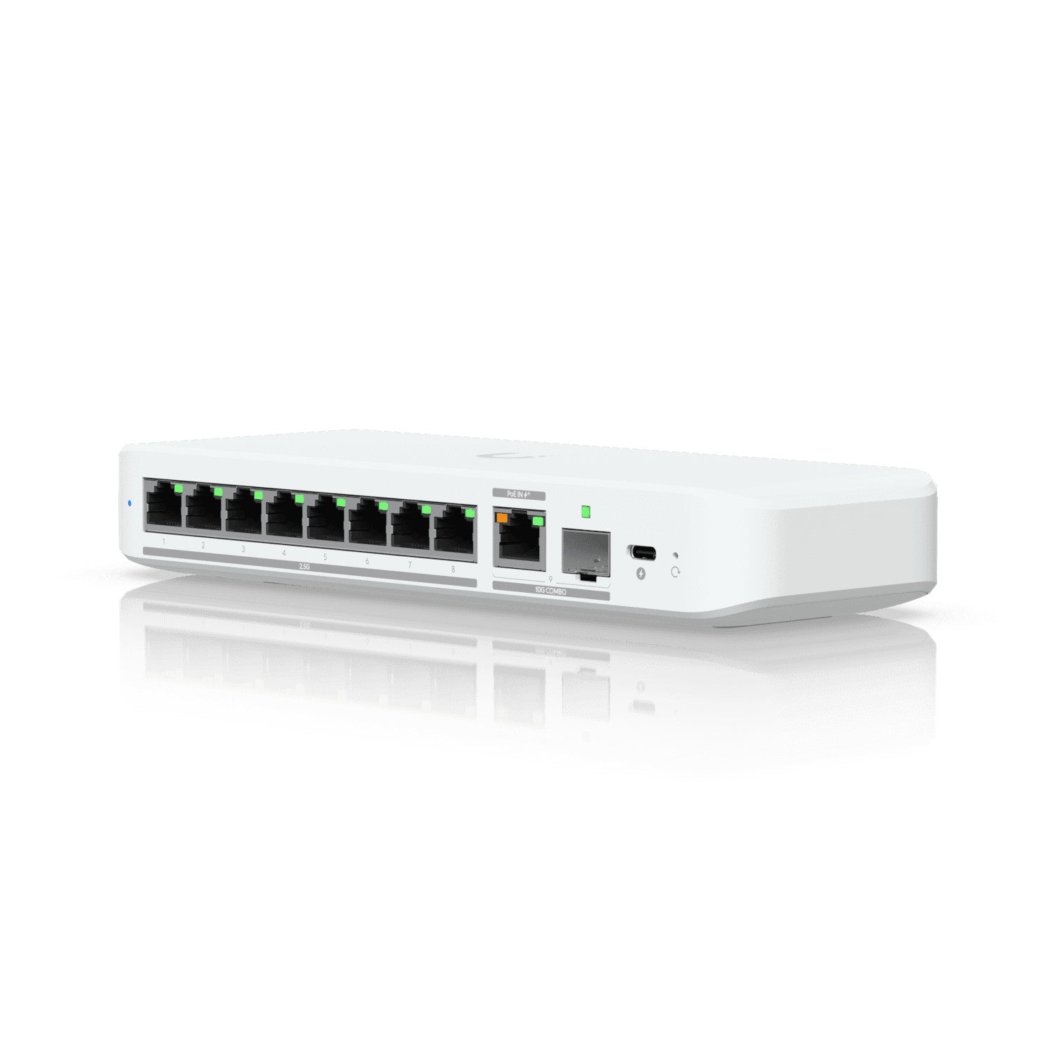 Ubiquiti UniFi Flex 2.5 G Switch - Managed - 8 x 2.5GBase-T + 1 x 10Gb Ethernet + 1 x 10Gb Ethernet SFP+ (USW-FLEX-2.5