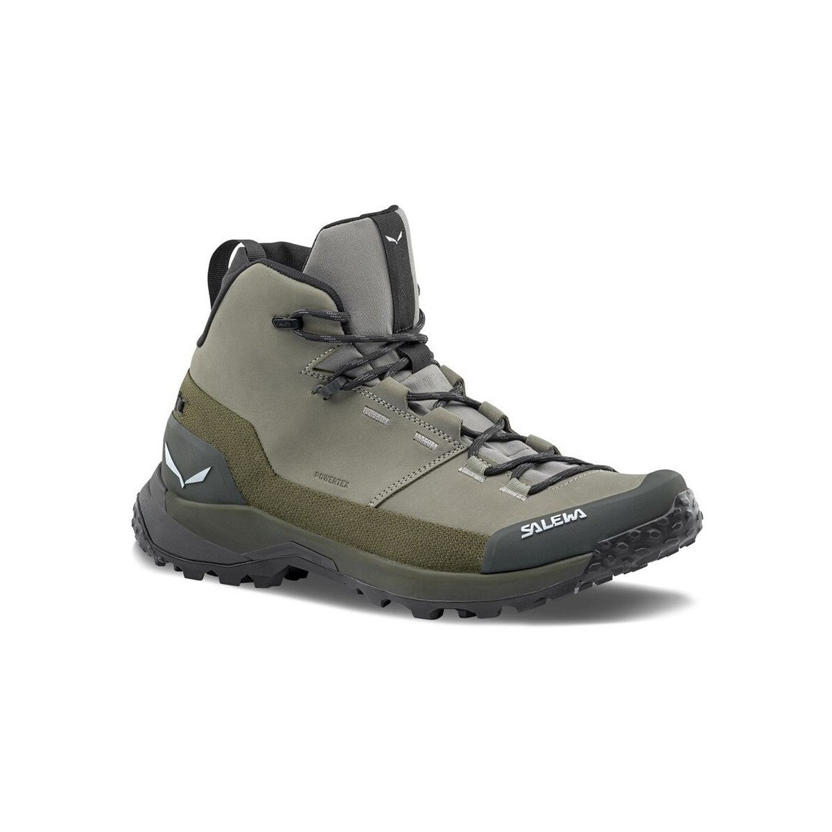 Shoes puez leather mid ptx-shadow-dark olive 43