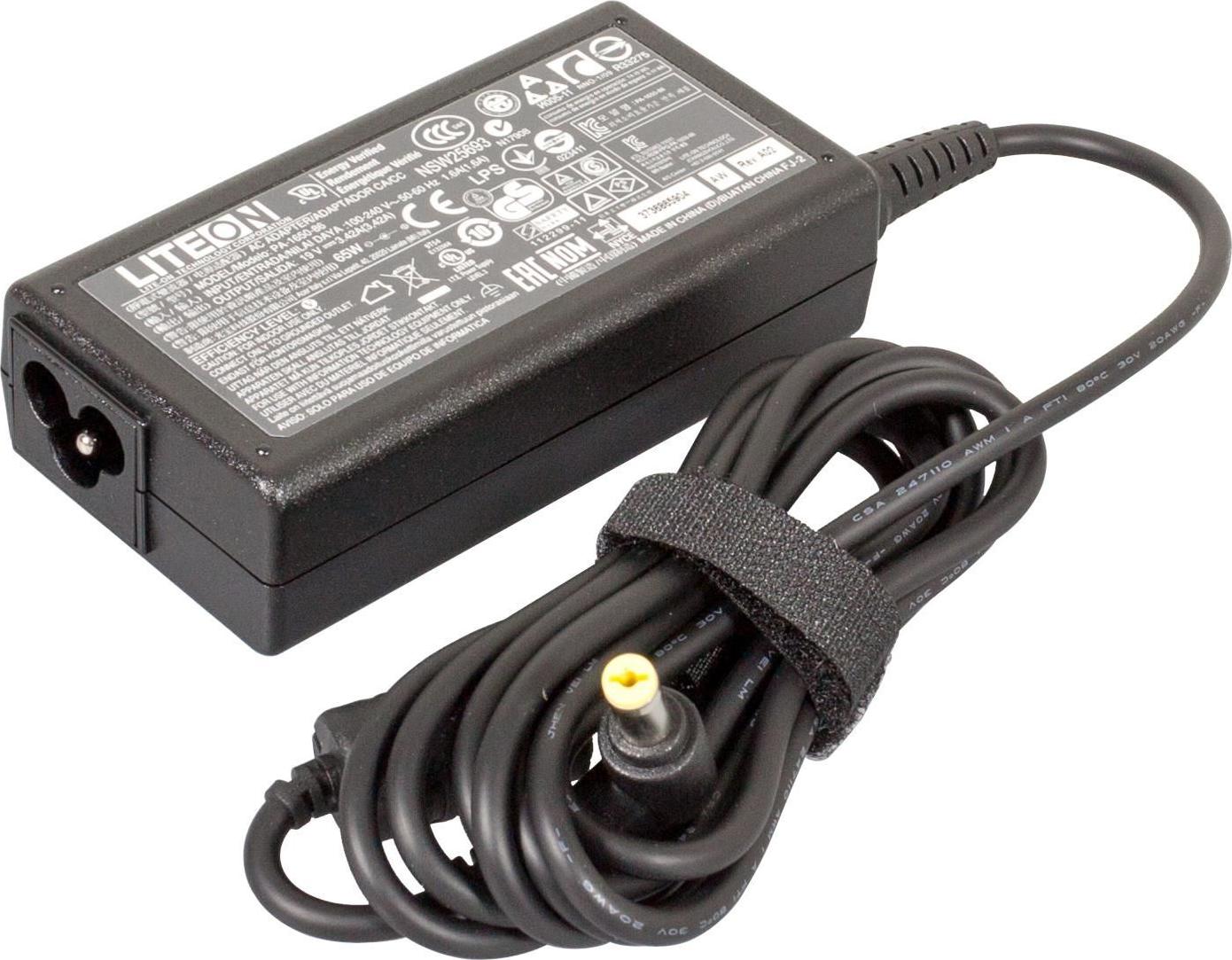 Acer AC Adapter 65W 3P Hi-Pro AP.0650A.004 ADAPTOR.65W.3P.HI-PRO