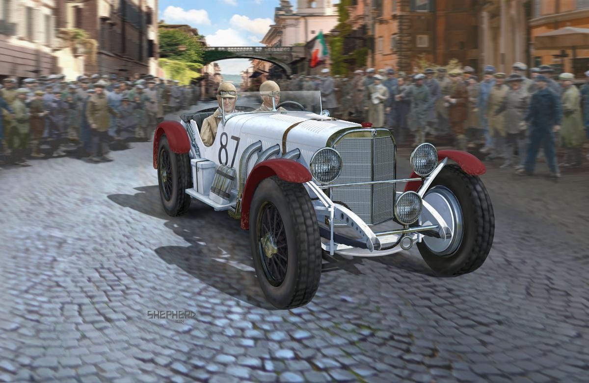 Revell 07737 Mercedes-Benz SSKL Automodell Bausatz 1 32 (07737)