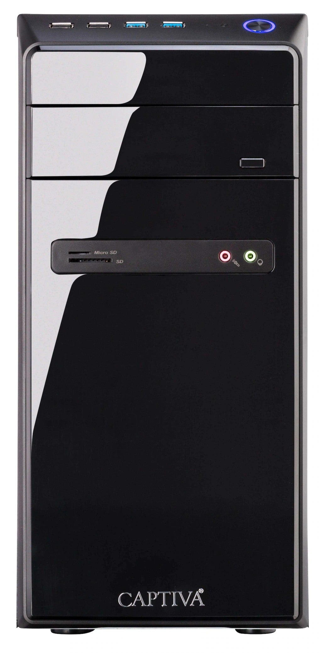 CAPTIVA Pack PC R78-959 AMD Ryzen 5 5600 G 16 GB DDR4-SDRAM 1 TB SSD DVD-RW Windows 11 Home 64-Bit (78959) 5600G-Prozessor