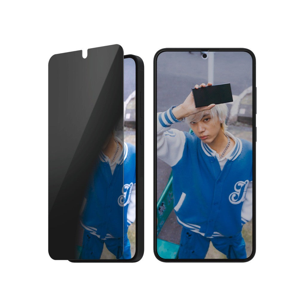 PanzerGlass Privacy Screen Protector - Ultra-Wide Fit - Glass - 2-Way Privacy Filter - for Samsung Galaxy S25+ (PGRPUWFG37942)