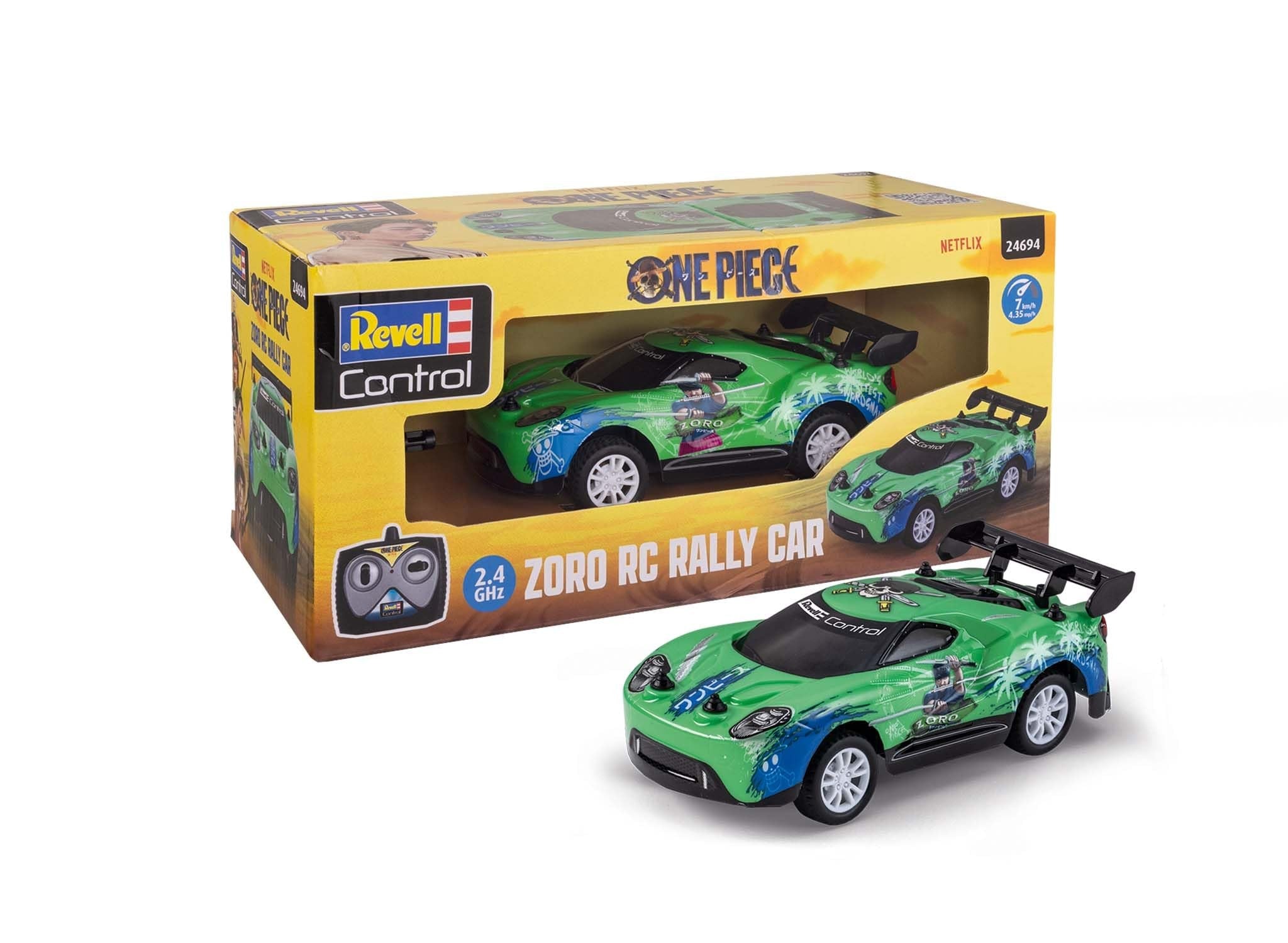 Revell Control Ferngesteuertes Auto -""One Piece"" Zoro RC Rally Car (24694)