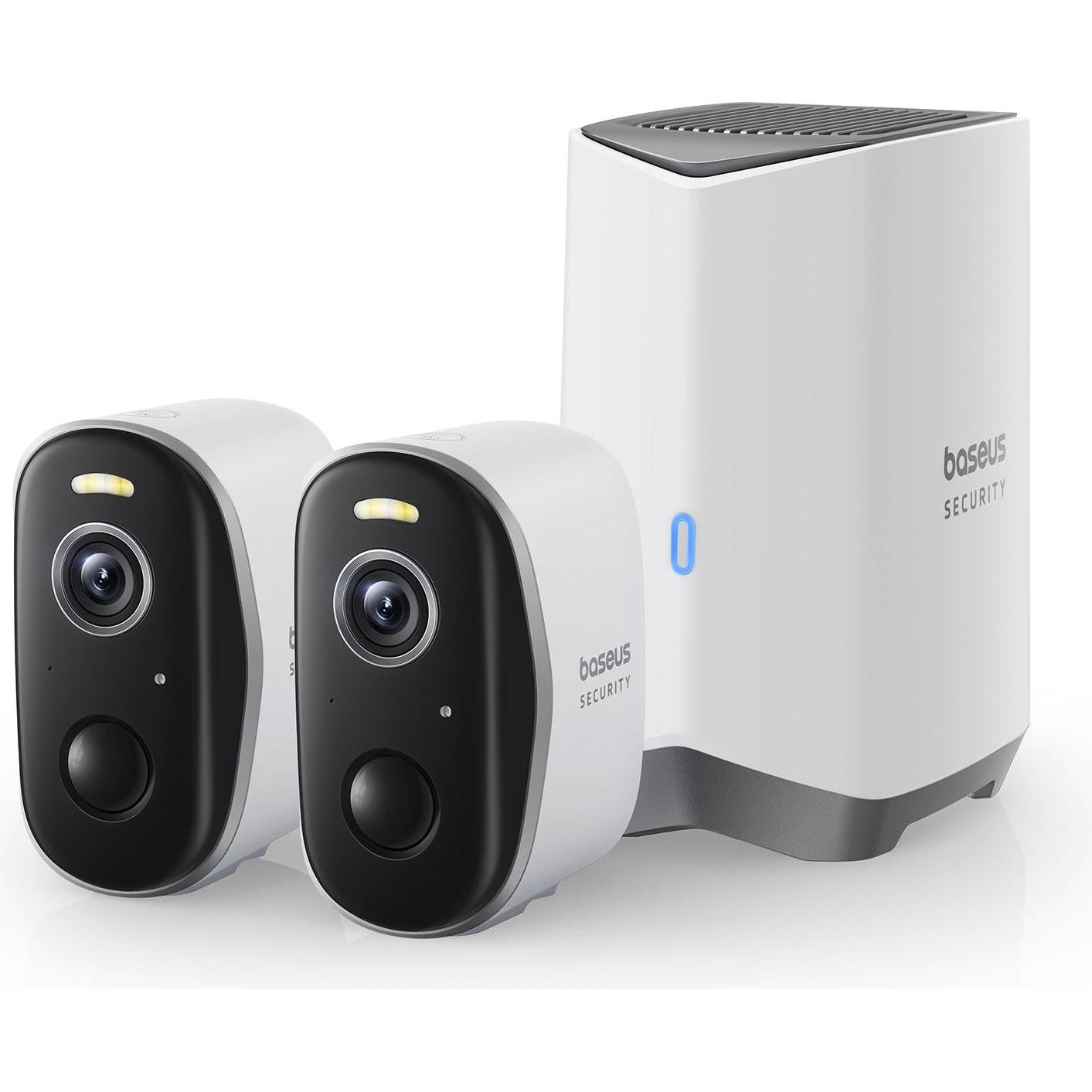 Baseus N1+ Outdoor Camera 2K 2Cam Kit (S0TY002131)