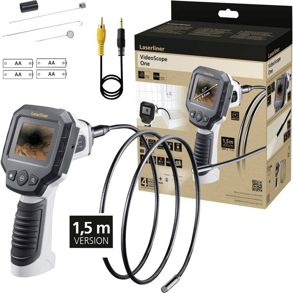 Laserliner Inspection Camera with Waterproof Camera Head (082.252E)