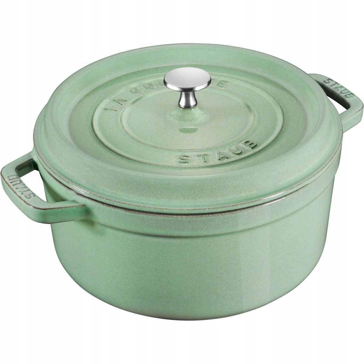 Zwilling La Cocotte 24cm rund Salbeigruen Gusseisen (40505-364-0)