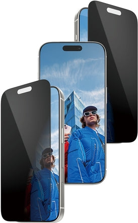 PanzerGlass Privacy Screen Protector with Black Frame for iPhone 17 Pro Ultra-Wide Fit (PG74453)