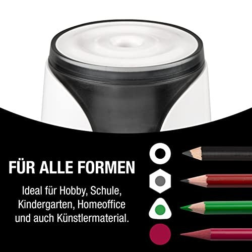 JOLLY Electric Pencil Sharpener Herbert White (9285-0005)