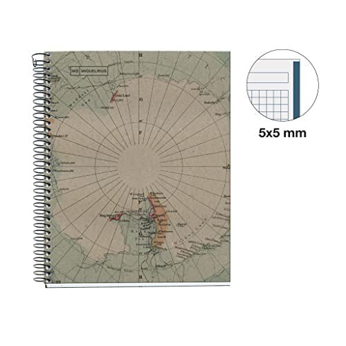 MIQUELRIUS Collegeblock Eco Design 1 Squared DIN A5 - A610699