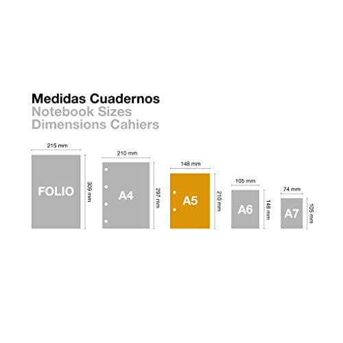 MIQUELRIUS Collegeblock Eco Design 1 Squared DIN A5 - A610699