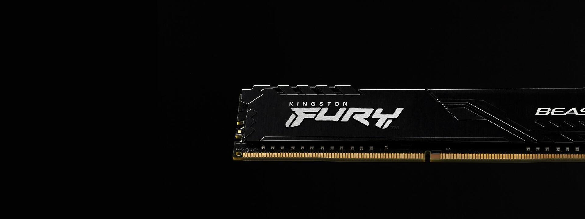 Kingston FURY Beast - DDR4 - 16 GB - DIMM 288-PIN - 3600 MHz - Black (KF436C18BB/16) PC4-28800 CL18