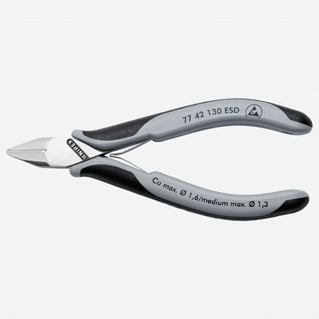 KNIPEX 77 42 130 ESD - ESD Side Cutters 130 mm