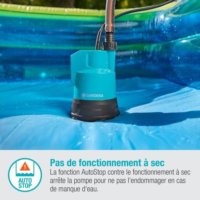 Gardena 2000/2 18V P4A Submersible Pump for Rainwater Collector