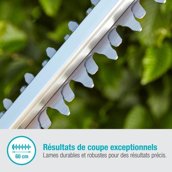 GARDENA ComfortCut 60/18V Cordless Hedge Trimmer - 18V - 60 cm (Supplied with 2.5Ah Li-ion Battery + Charger)