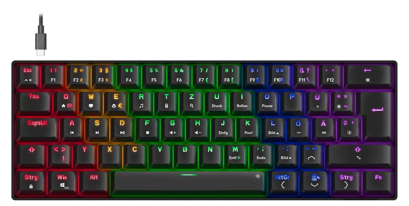SPEEDLINK ATMOS RGB Mechanical Gaming Keyboard (SL-670015-BK)
