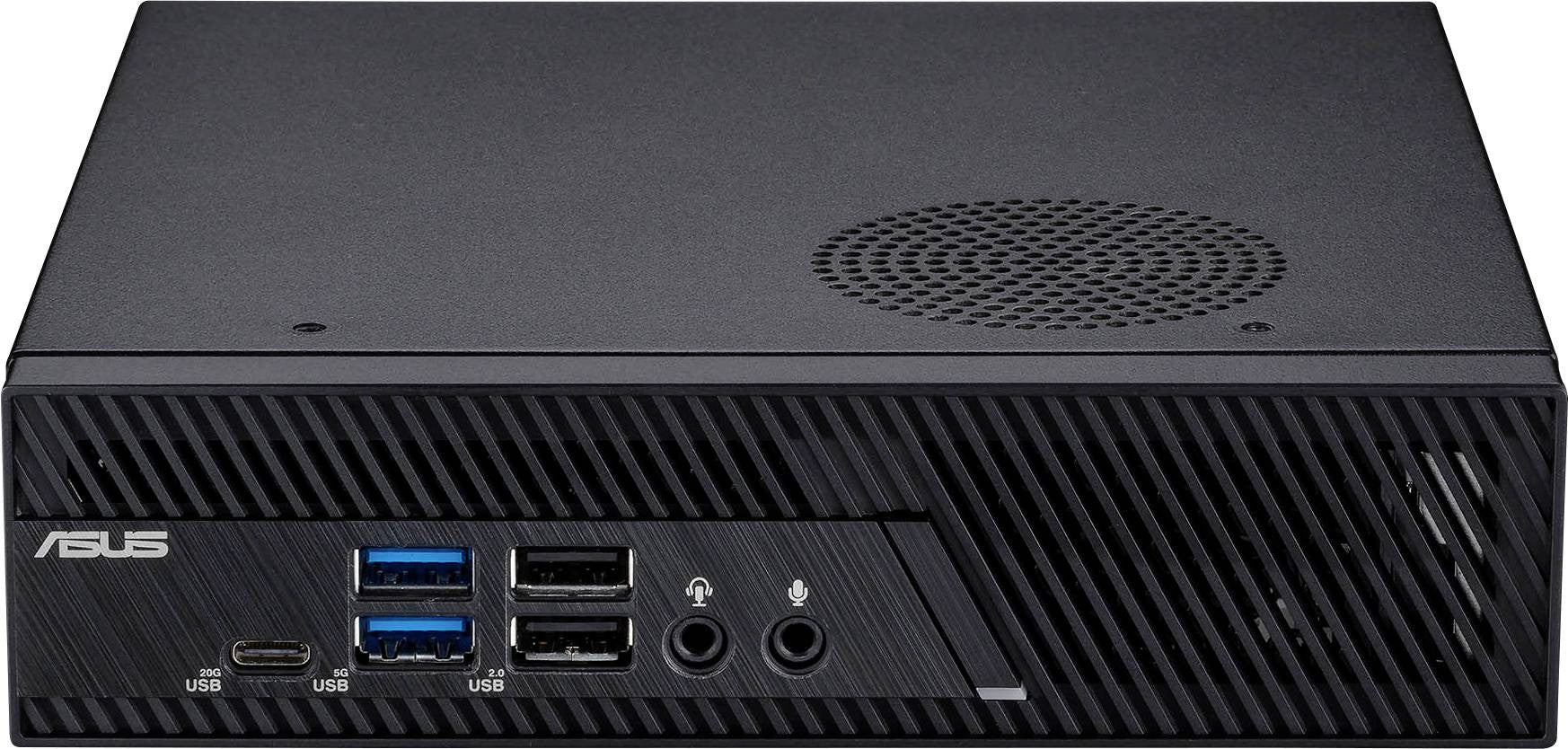 ASUS PB63-B3200MH - Mini PC - Intel i3-14100 - 8 GB DDR5 - 256 GB M.2 - Black - without OS (90MS02R1-M00690) DDR5/256GB M.2/black