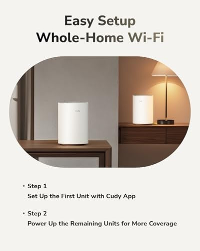 Cudy M3600 Dual-band Wi-Fi 7 Router 802.11be