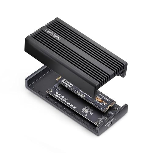 StarTech.com Storage Enclosure - 1 Bay - PCIe 4.0 x 4 (NVMe) 1USB4-NVME-ENCLOSURE