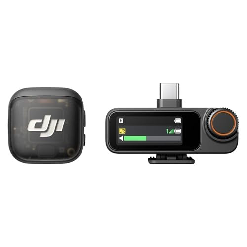 DJI Mic 3 Wireless Microphone Kit - 1 Transmitter 1 Receiver