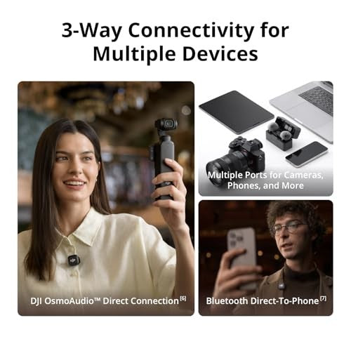 DJI Mic 3 Wireless Microphone Kit - 1 Transmitter 1 Receiver