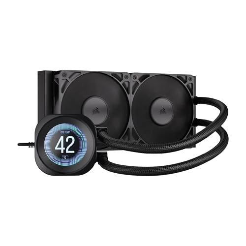 CORSAIR - NAUTILUS 240 LCD - Liquid CPU Cooler - 240 mm Radiator