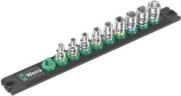 Wera Zyklop A 4 - 9-Piece Socket Set - 1/4" (05005400001)