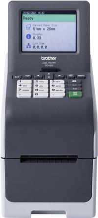 Brother Desktop Printer 2 Inch 300DPI USB/LAN/Battery Option Touch SC TD2320DSA300Z1 2INCH
