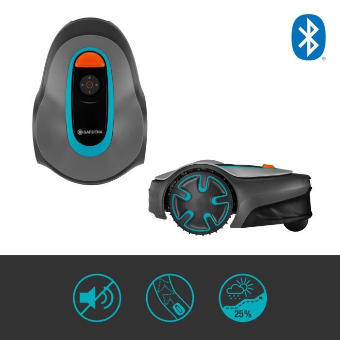 Bluetooth Controlled Robot Mower Gardena Sileno Minimo 500 (15202-26) - 500m²