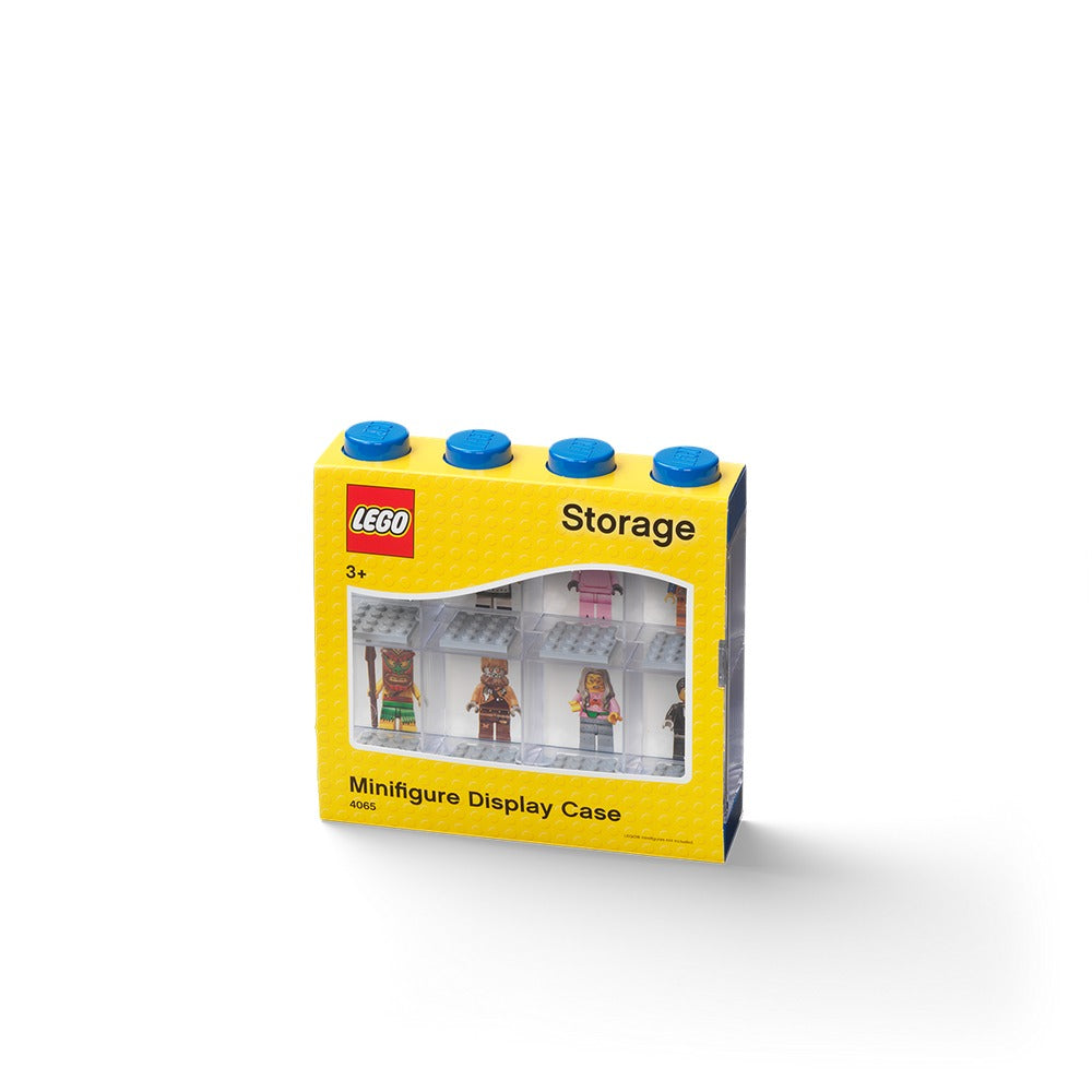 Room Copenhagen LEGO Minifigure Display Case Blue Transparent 40650005
