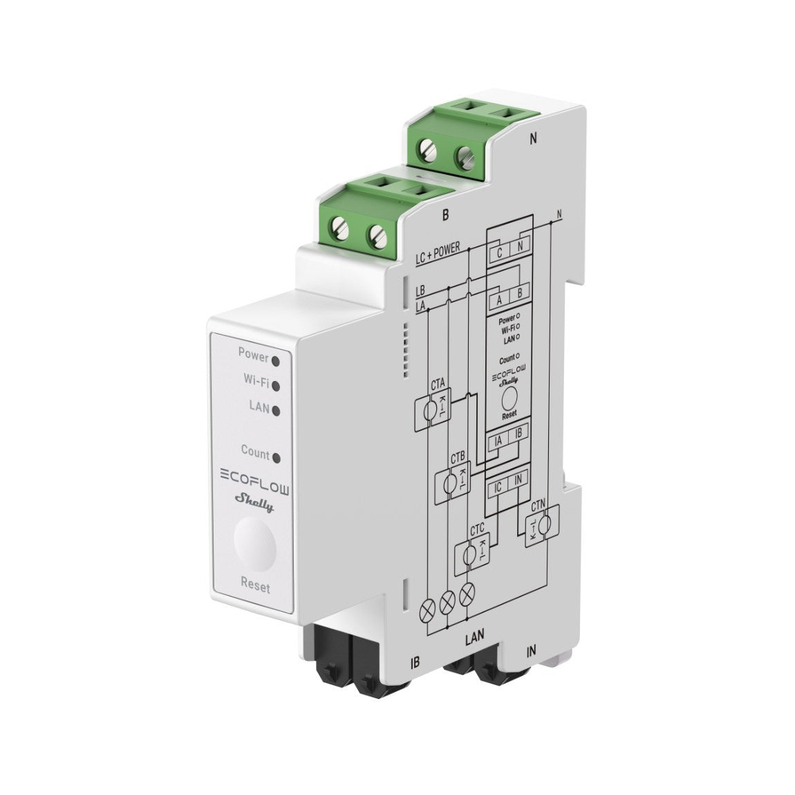 EcoFlow x Shelly Smart Meter 3-Phase Power Measurement (EF-OS-SM003-SMSHEL)