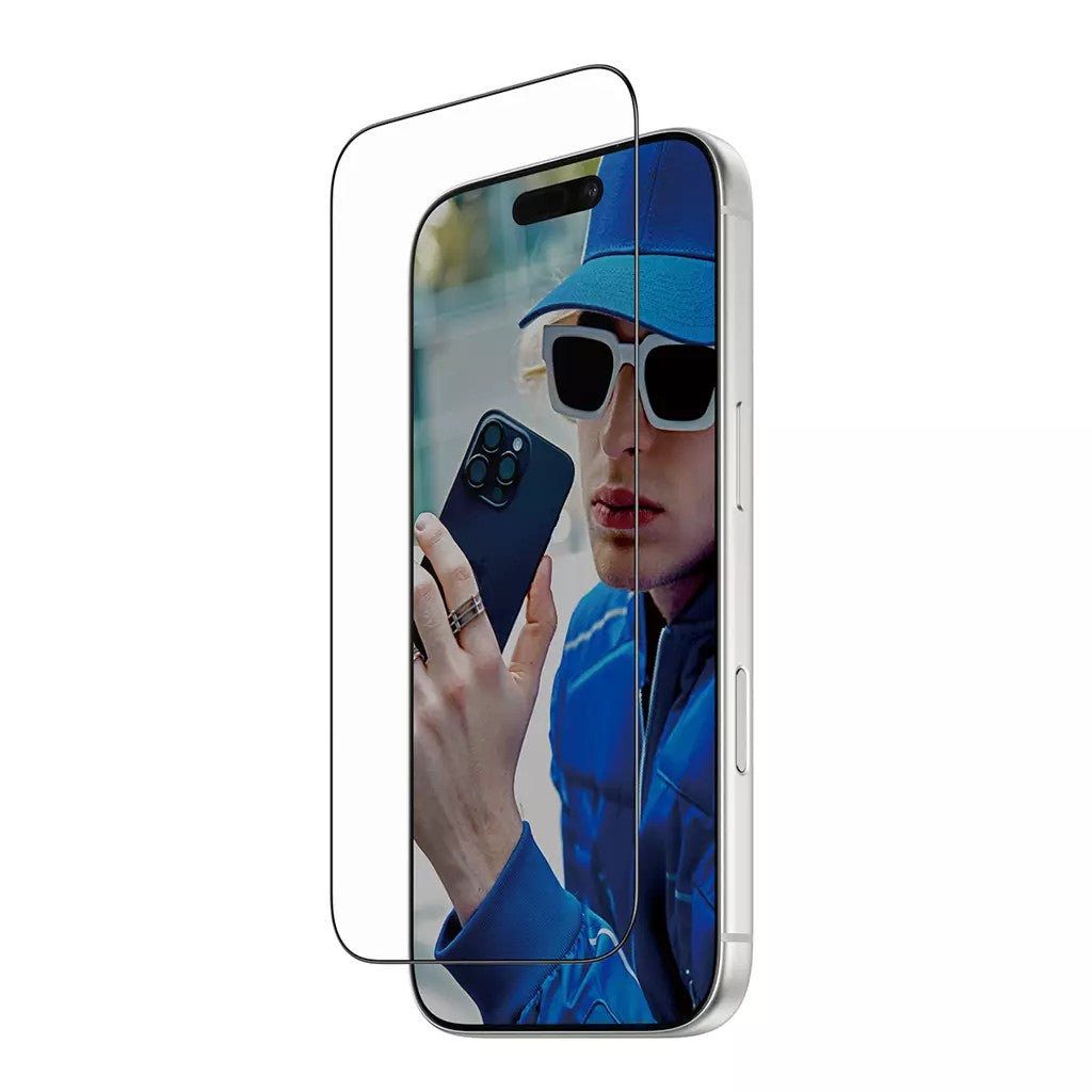 PanzerGlass Screen Protector with Black Frame for iPhone 17 Pro Ultra-Wide Fit (PG48188)