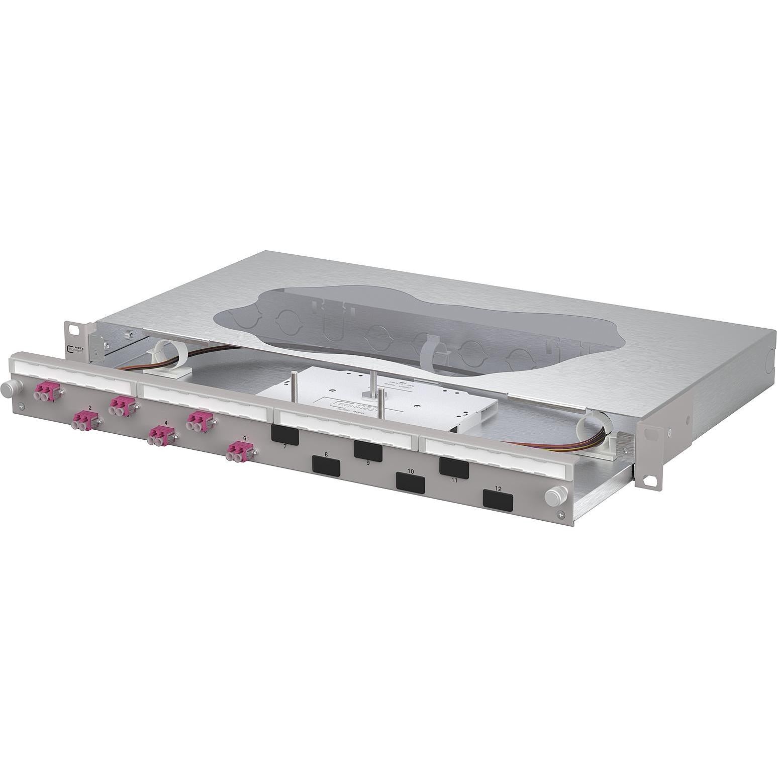 METZ CONNECT Patchfeld Splice 6xLC-D OM4 - 1504677506-F