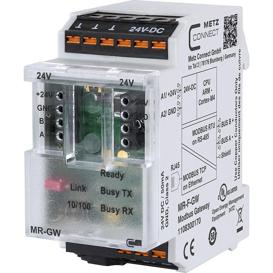 METZ CONNECT Modbus Gateway MR-F-GW 1108300170RTU/Modbus TCP