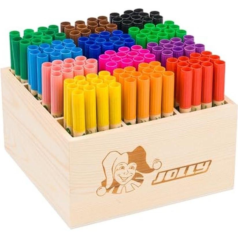 JOLLY Booster XL Felt-Tip Pens Assorted Colors 144 pcs. (9500-0087)