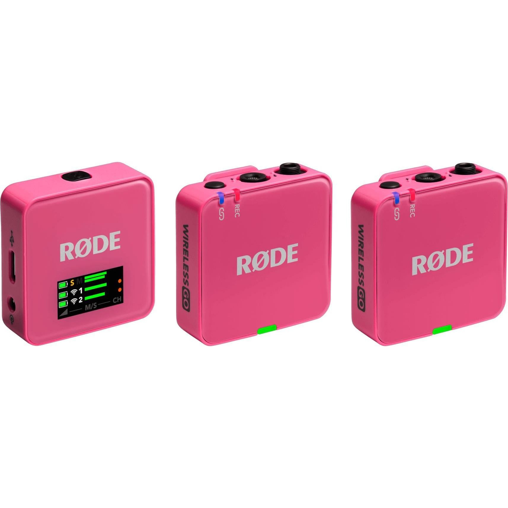 RODE Wireless GO Gen 3 Pink - Microphone (WIGOGEN3PIN)