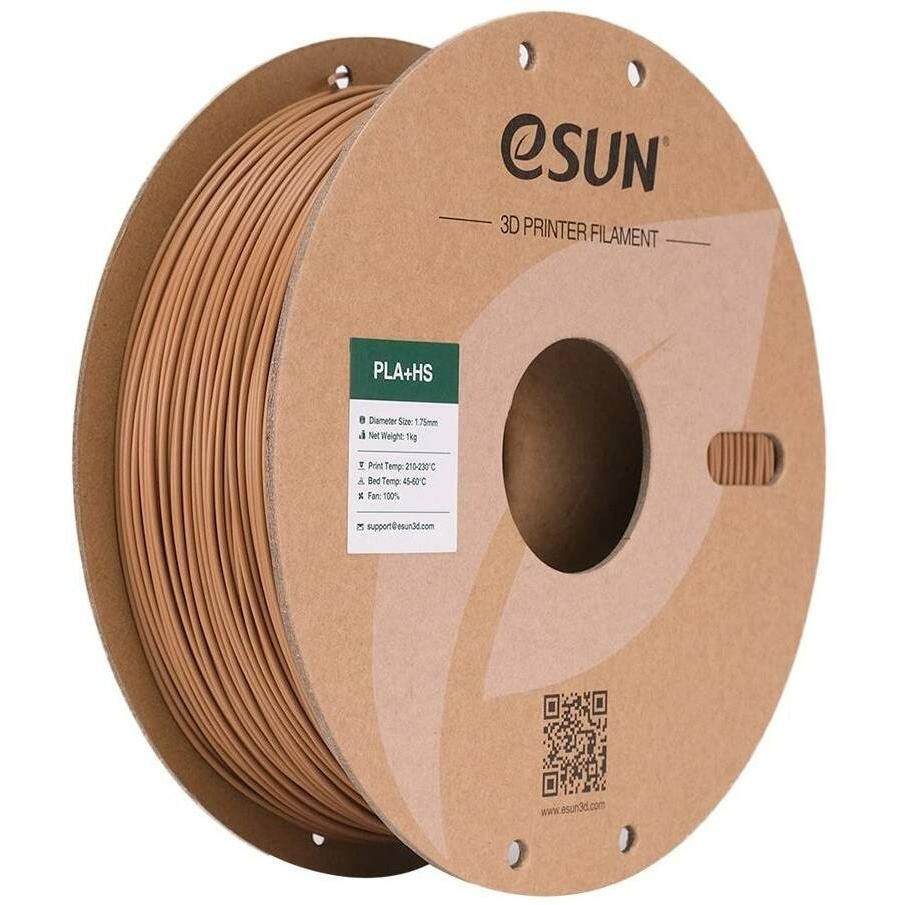 eSUN ePLA+HS 1.75 mm Light Brown 1 kg 3D Filament (ePLAP175LC1)