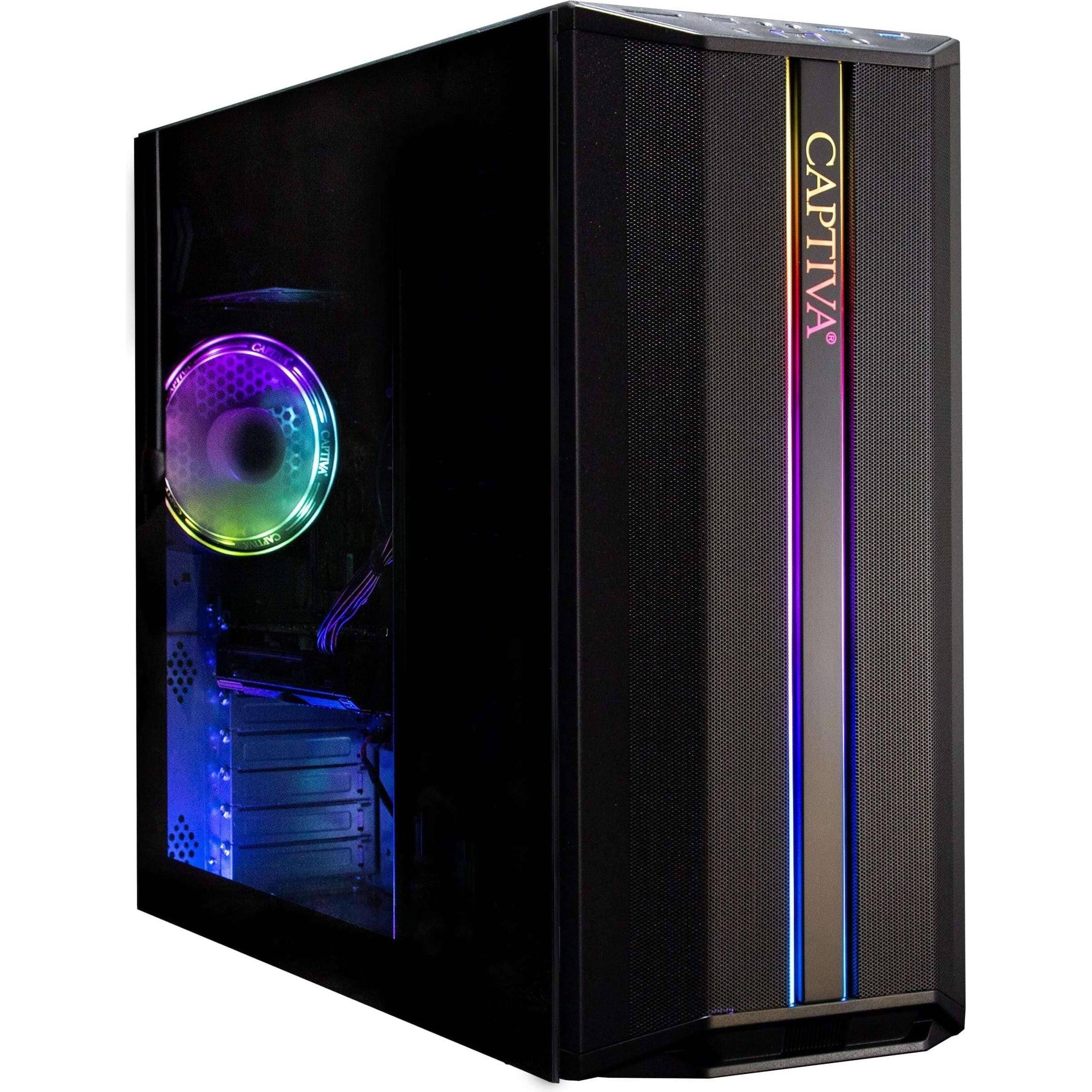 CAPTIVA PC Advanced Gaming R92-706 Ryzen 5 5500 RTX5060 8GB GDDR7 SSD 500GB 16GB WLAN Windows 11 Home 64-bit (92706) 500GB/16GB/WLAN/Windows