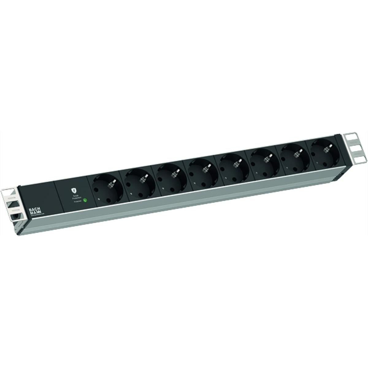 Bachmann Steckdosenleiste 19Z 1HE 8xCEE7/3 800.3932 (800.3932)