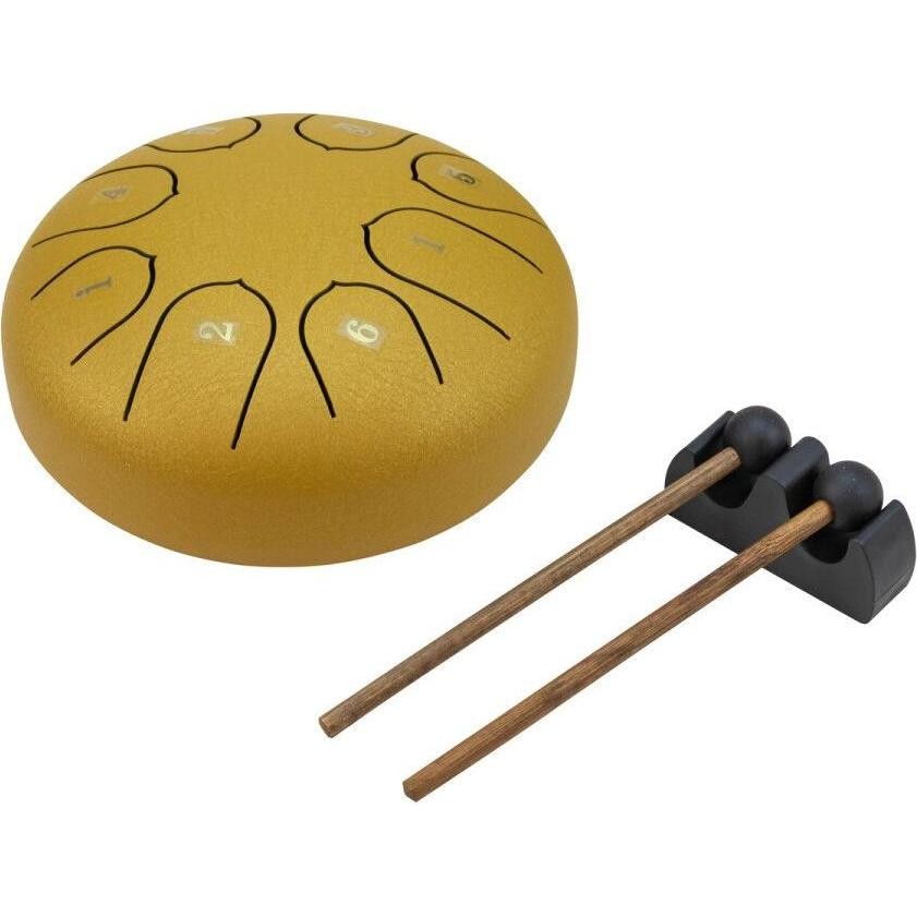 DIMAVERY TD-8 Steel Tongue Drum, gold (26058340)