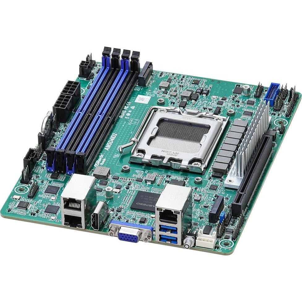 ASRock AM5D4ID2 Mini-ITX Motherboard - Socket AM5 - AMD Ryzen Zen4