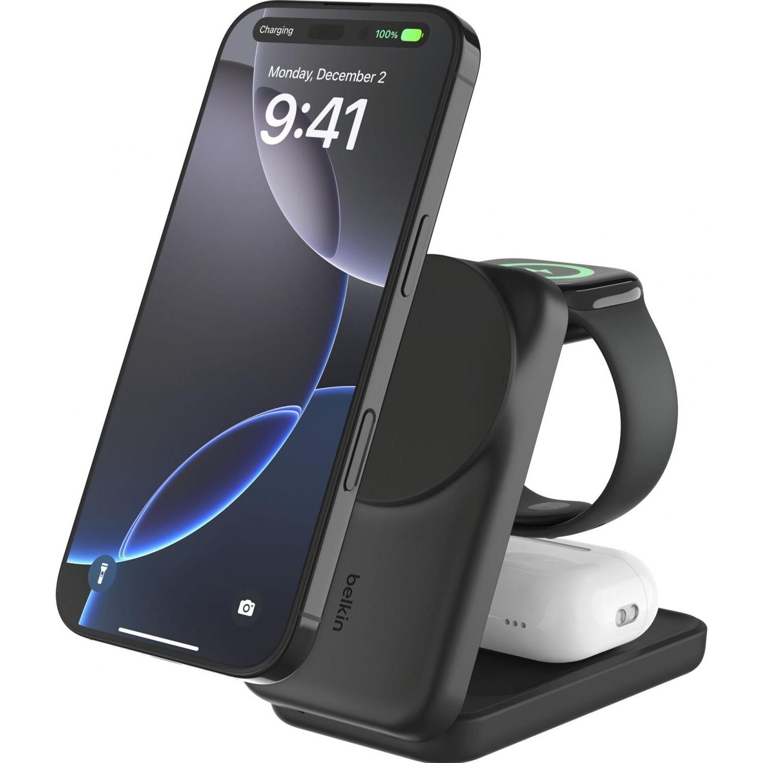Belkin UltraCharge 25 Watt Qi2 Magnetic Charger (WIZ036KQBK)