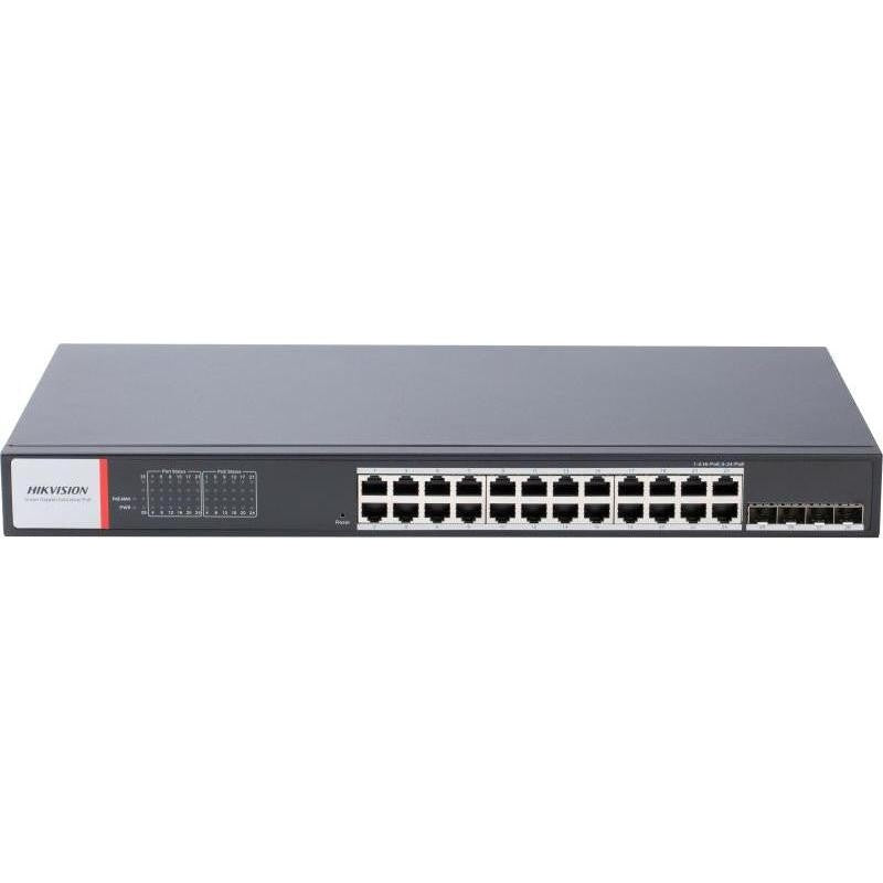 Hikvision DS-3T1528HP-SI-24P4F PoE Managed Industrial Switch