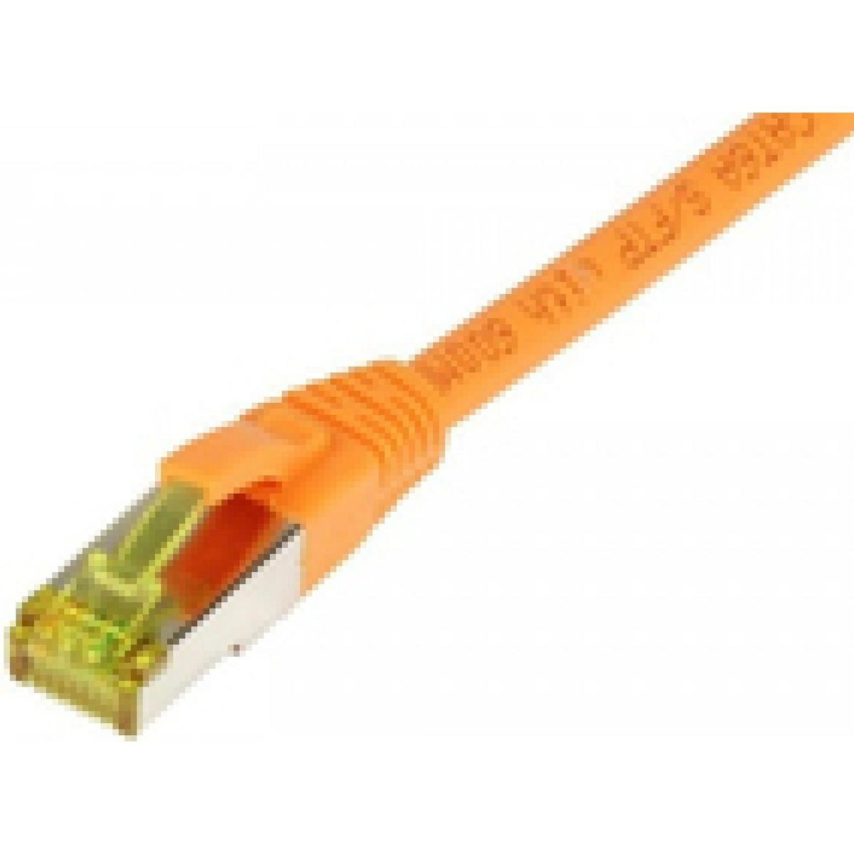 Synergy 21 RJ45 Patch Cable CAT6A 500MHz, 20 m, Orange, S-STP, TPE/LSZH, AWG26, with Cat.7 Cable mitCat.7 S217695